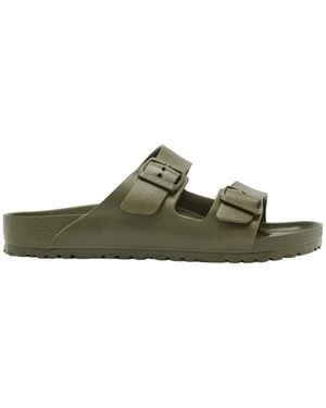 Birkenstock Double-Strap Linear Sandals - Green