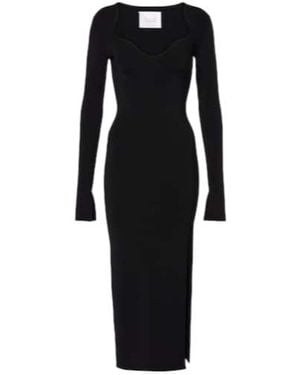 Galvan London Kaia Midi Dress - Black