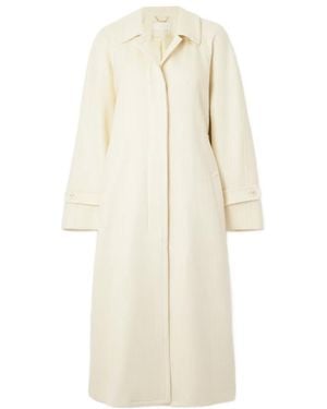 Chloé Lapel Windbreaker - White