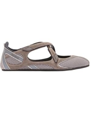 The Attico The Floor 01 Ballerina Flats - Multicolour