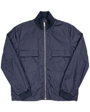 Gucci Logo Casual Jacket - Blue