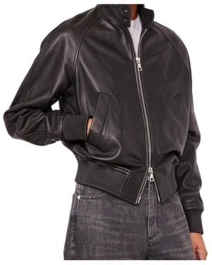 Officine Generale Dorina Bomber Jacket - Black
