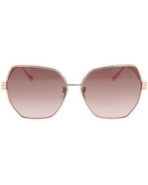 Chopard Eyewear Butterfly Frame Sunglasses - Pink
