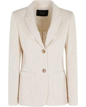 Seventy Long-Sleeved Suit Jacket - White