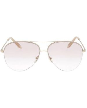 Victoria Beckham Pilot Frame Sunglasses - White