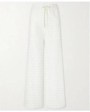 Valentino Trousers - White
