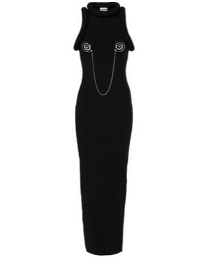 Jean Paul Gaultier Sleeveless Dress - Black