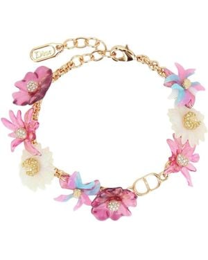 Dior Flower Bracelet - Pink