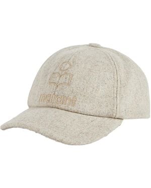 Isabel Marant Wool Baseball Cap - White