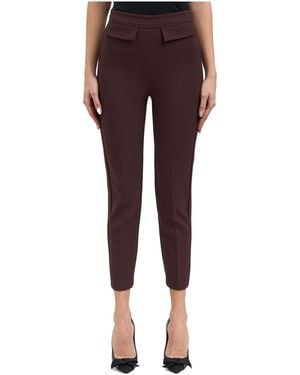 Elisabetta Franchi Stretch Tapered Casual Trousers