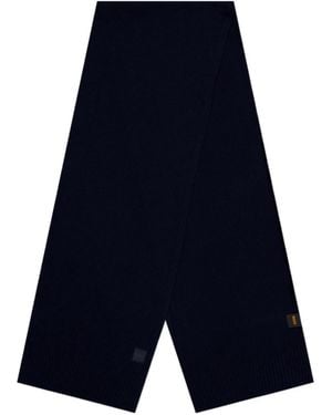 BOSS Akaio Knitted Scarf - Blue