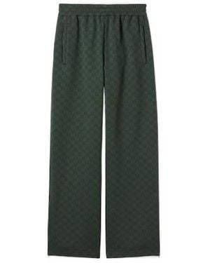 Gucci Gg Technical Jersey Pants - Green