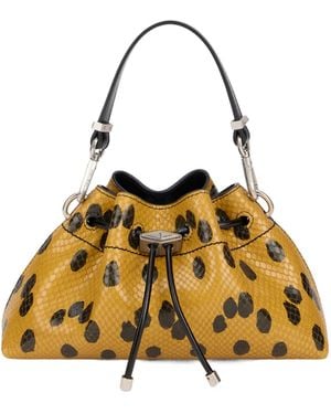 Jimmy Choo Cinch Small Printed Bucket Bag - Multicolor