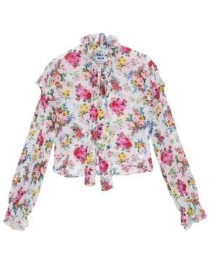 MSGM Long Sleeve Shirt - White