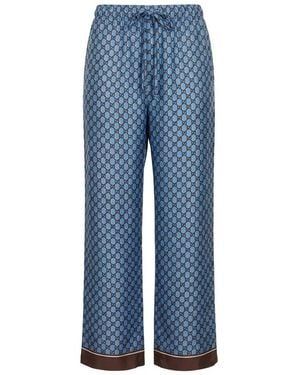 Gucci Gg Shadow Trousers - Blue