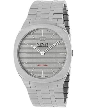Gucci 25H Watch, 40Mm - Grey