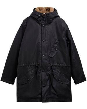 Barbour Ursula Waxed Parka - Blue