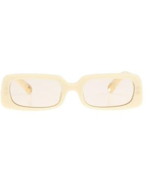 Jacquemus Logo Sunglasses - Natural
