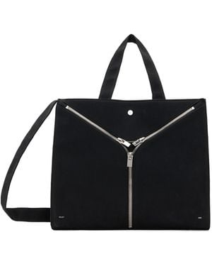 HELIOT EMIL Tecton Double Handle Tote Bag - Black