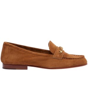 Veronica Beard Penny Suede Loafers - Brown