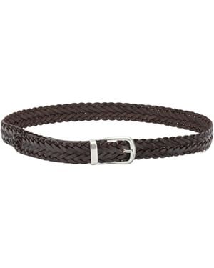 Officine Creative 'Oc Strip' Leather Belt - White