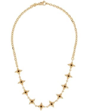 Emanuele Bicocchi Stella Ventis Crystal Necklace - Metallic