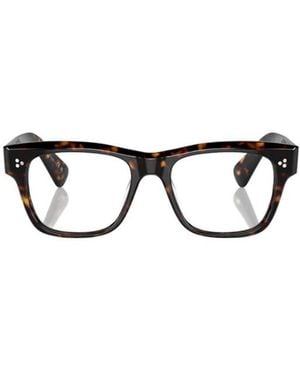 Oliver Peoples Birell Square-Frame Glasses - White