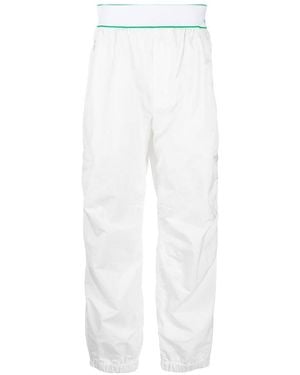 Bottega Veneta Reverse Logo Trousers - White