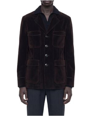 Tom Ford Regular Casual Jacket - Blue