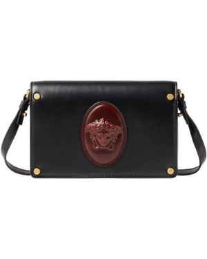 Versace Lou Nappa Mini Bag - Black