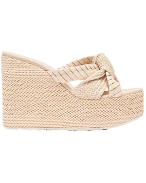 Casadei Formentera Wedges - Natural