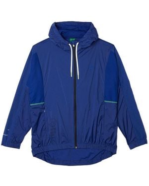 Lacoste Colour-Block Windbreaker Jacket - Blue
