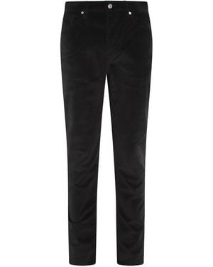 7 For All Mankind Belt-Loop Casual Pants - Black