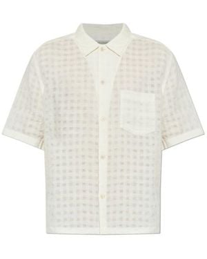 AllSaints Aubrey Short-Sleeve Hawaiian Shirt - White