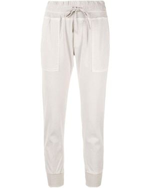 James Perse Drawstring Waist Trousers - White