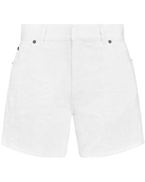 Dior Belt Loop Shorts - White