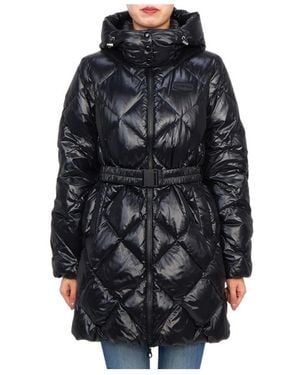 Duvetica Hooded Down Jacket - Black