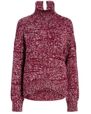 Proenza Schouler Sol Melange Alpaca Jumper - Red