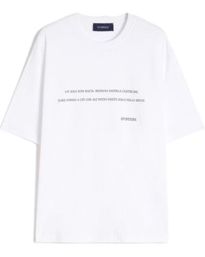 Sportmax Quiete Crewneck T-Shirt - White