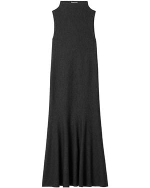 KHAITE Margo Merino Wool Maxi Dress - Black