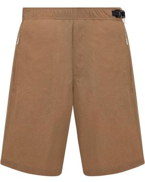 Dior Shorts With Buckle - Brown