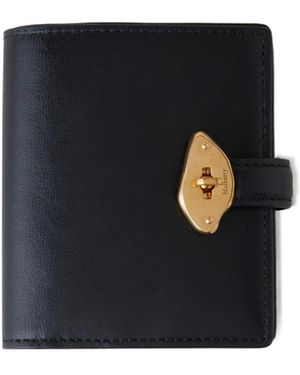 Mulberry Lana Compact Leather Wallet - Black