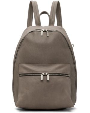Rick Owens Zipper Backpack - Brown