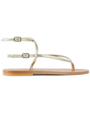 K. Jacques Flat Sandals - White