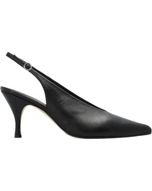 Aeyde Carla Slingback Pumps - Brown