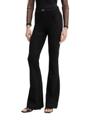 Versace Jeans Couture Pocket-Detail Flared Pants - Black