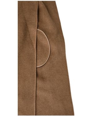 Soeur Harvard Belted Wrap Coat - Brown