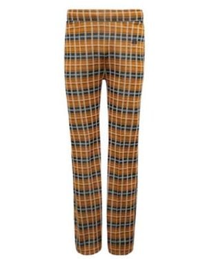 Wales Bonner Plaid Pattern Casual Trousers - Multicolour