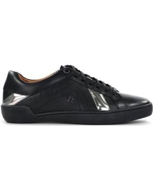 Bally Logo Casual Trainers - Black