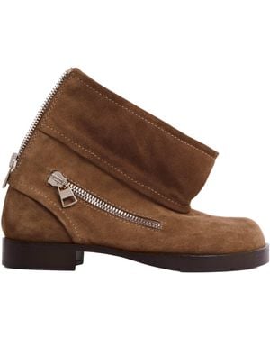 JW Anderson Biker Boot - Brown